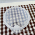 company design clear food grade plastic sauce bottle with lid